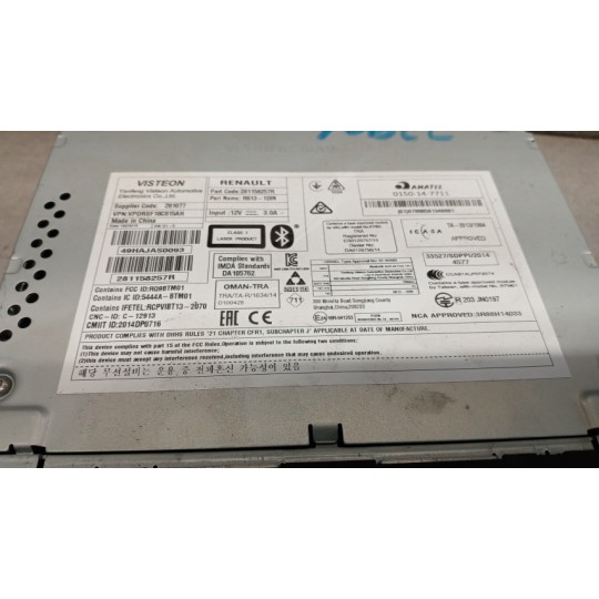 CAR RADIO RENAULT Kangoo 2013>2021 used