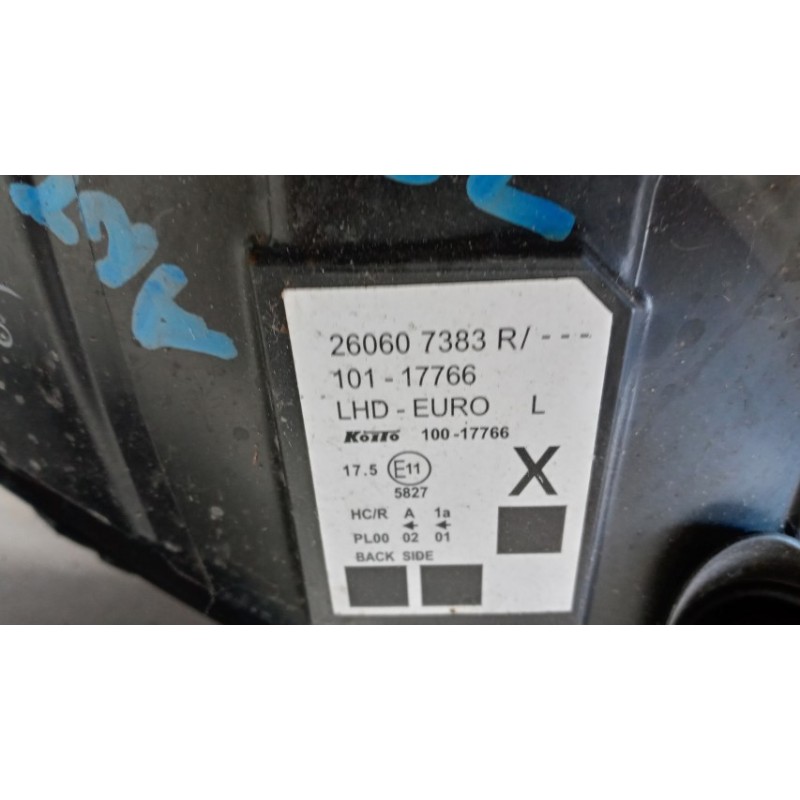 RENAULT FARO ANTERIORE SINISTRO RENAULT Kangoo 2013>2021 usato