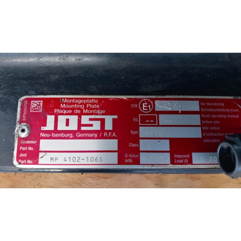 MAN TURNBUCKLE MAN TGX euro 6 used