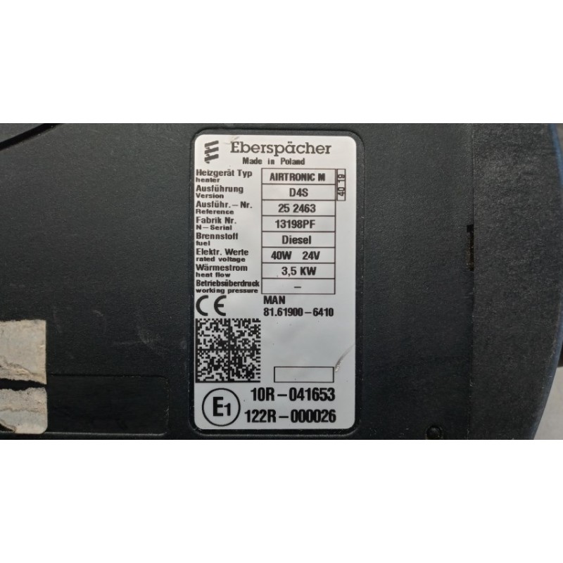 MAN WEBASTO MAN TGX euro 6 used