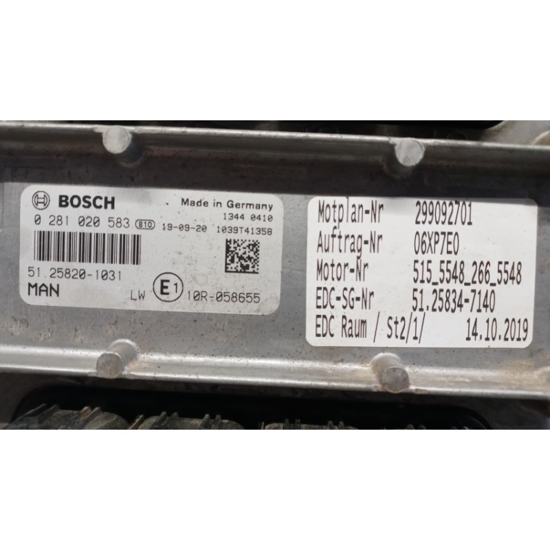 MAN ENGINE UNIT MAN TGX euro 6 used