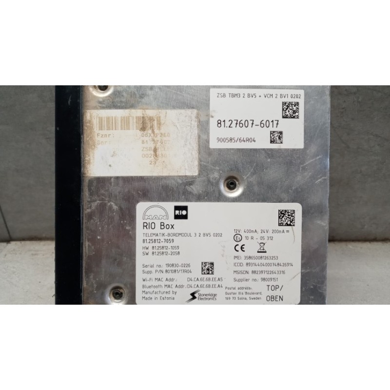 MAN CENTRALINE VARIE D MAN TGX euro 6 usato