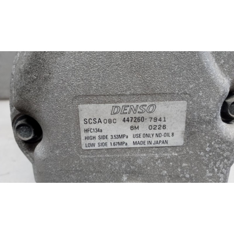 SUBARU COMPRESSORE ARIA CONDIZIONATA SUBARU Outback 2009>2015 usato