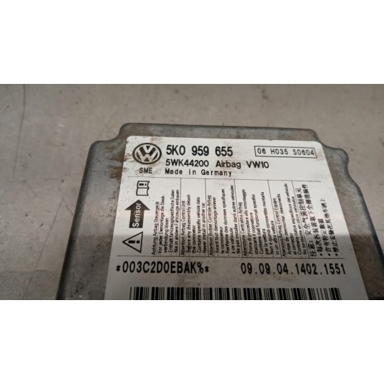 KIT AIR BAG VOLKSWAGEN Golf 6 2008>2012 usato