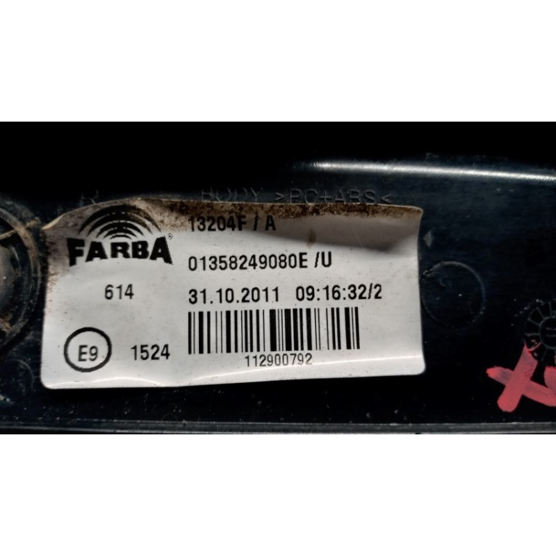 FIAT FARO POSTERIORE ESTERNO DESTRO FIAT Qubo 2008>2014 usato