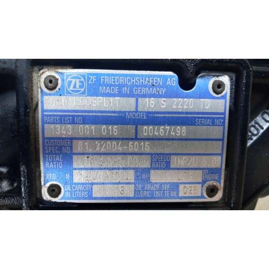 GEARBOXES  MAN TGS used