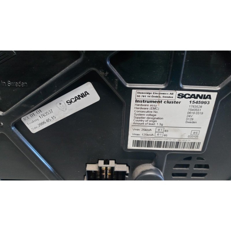 SCANIA QUADRO STRUMENTI SCANIA Serie R 2005> usato