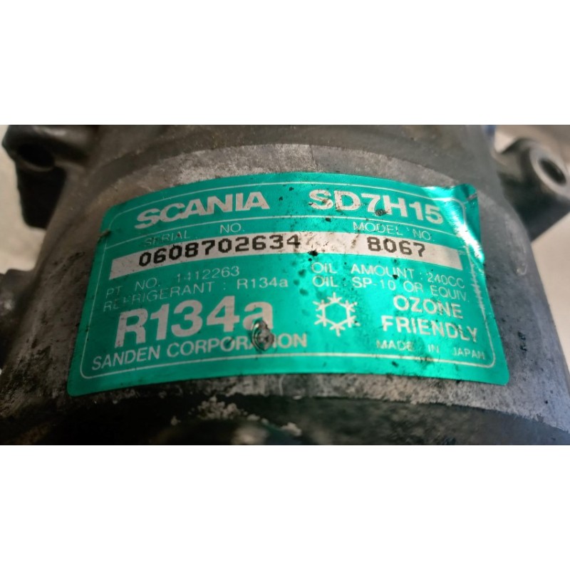 SCANIA AIR CONDITIONER COMPRESSOR SCANIA Serie R 2005> used