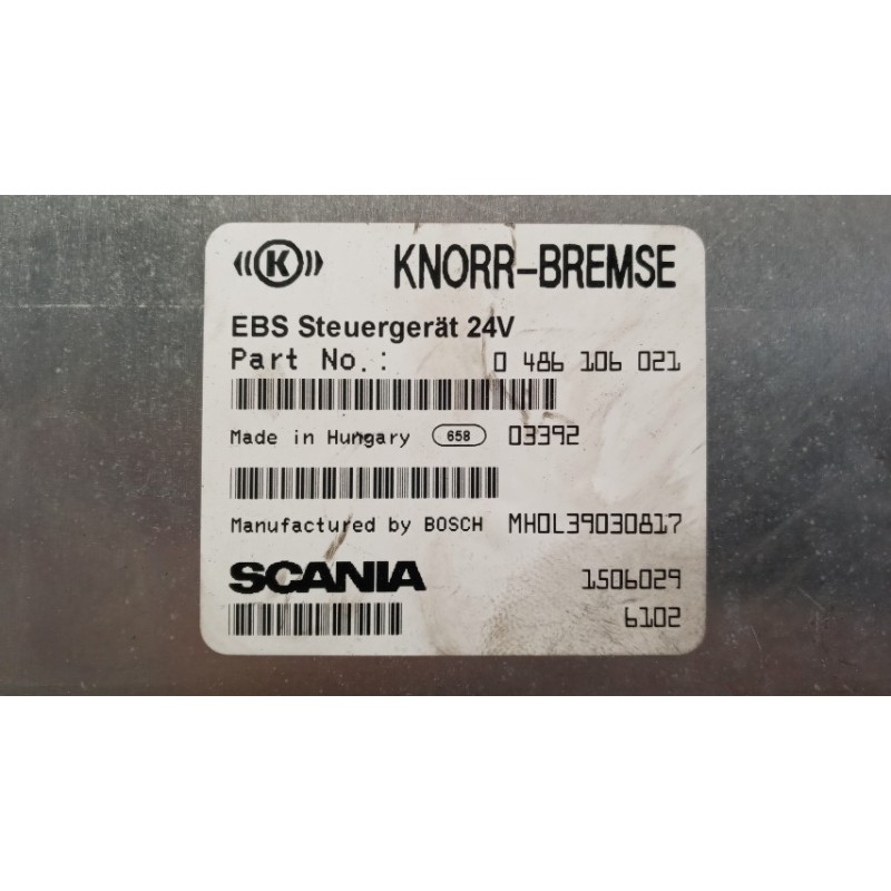 SCANIA CENTRALINA EBS CONTROLLO FRENATA SCANIA 164 usato