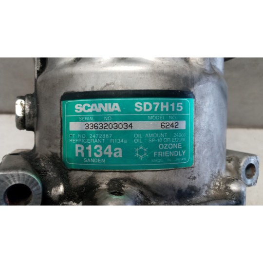 AIR CONDITIONER COMPRESSOR SCANIA 164 used