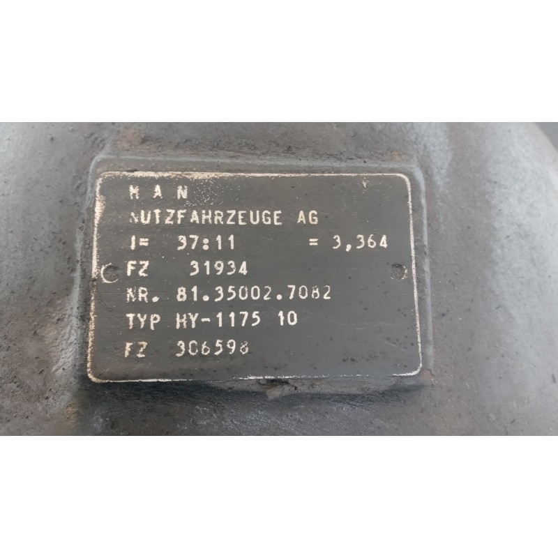 MAN GRUPPO DIFFERENZIALE POSTERIORE MAN L2000 1993>2000 usato