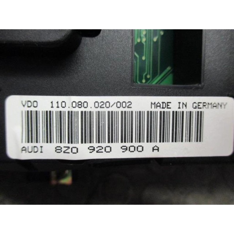 AUDI INSTRUMENT PANEL AUDI A2 2000>2006 used