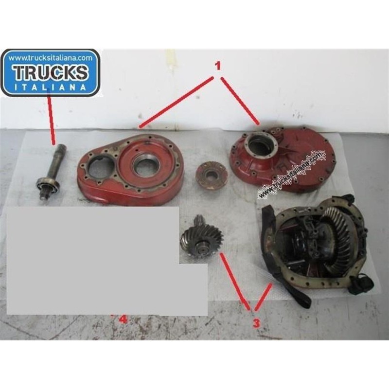 IVECO GRUPPO DIFFERENZIALE POSTERIORE IVECO EUROTRAKKER 1994>2005 usato