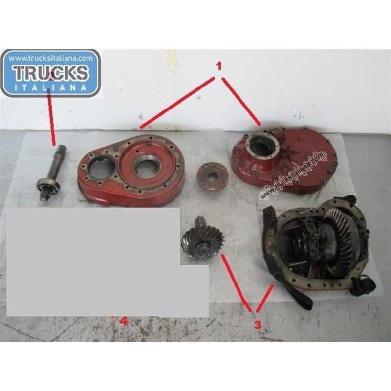 IVECO GRUPPO DIFFERENZIALE POSTERIORE IVECO EUROTRAKKER 1994>2005 usato