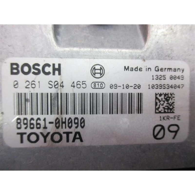 PEUGEOT ENGINE UNIT PEUGEOT 107 2008>2012 used