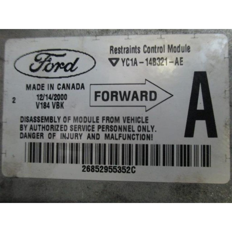 FORD van CENTRALINA AIR BAG FORD van Transit 2000>2006 usato