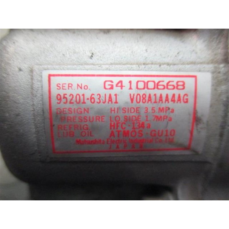 SUZUKI COMPRESSORE ARIA CONDIZIONATA SUZUKI Swift 2005>2009 usato