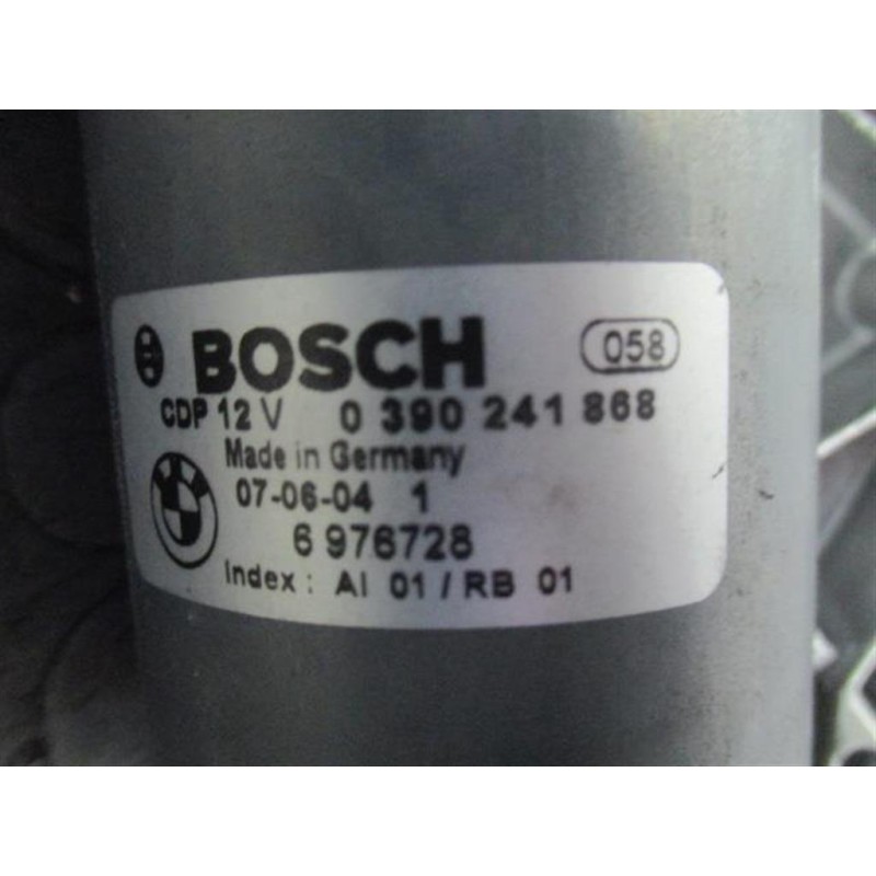 BMW windshield wiper motor BMW Serie 7 (E65/E66) 2002> used