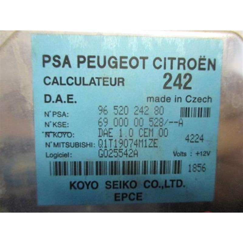 CITROEN CENTRALINE VARIE CITROEN C3 2002>2005 usato