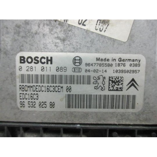 ENGINE UNIT PEUGEOT 206 2003>2012 used