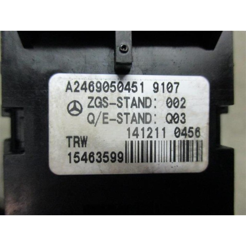 MERCEDES-BENZ INTERRUTTORI E PULSANTI ABITACOLO MERCEDES-BENZ Classe A (W176) 2012>2014 usato