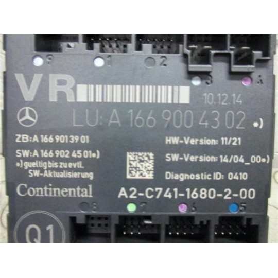 VARIOUS CONTROL UNITS A  MERCEDES-BENZ Classe A (W176) 2012>2014 used