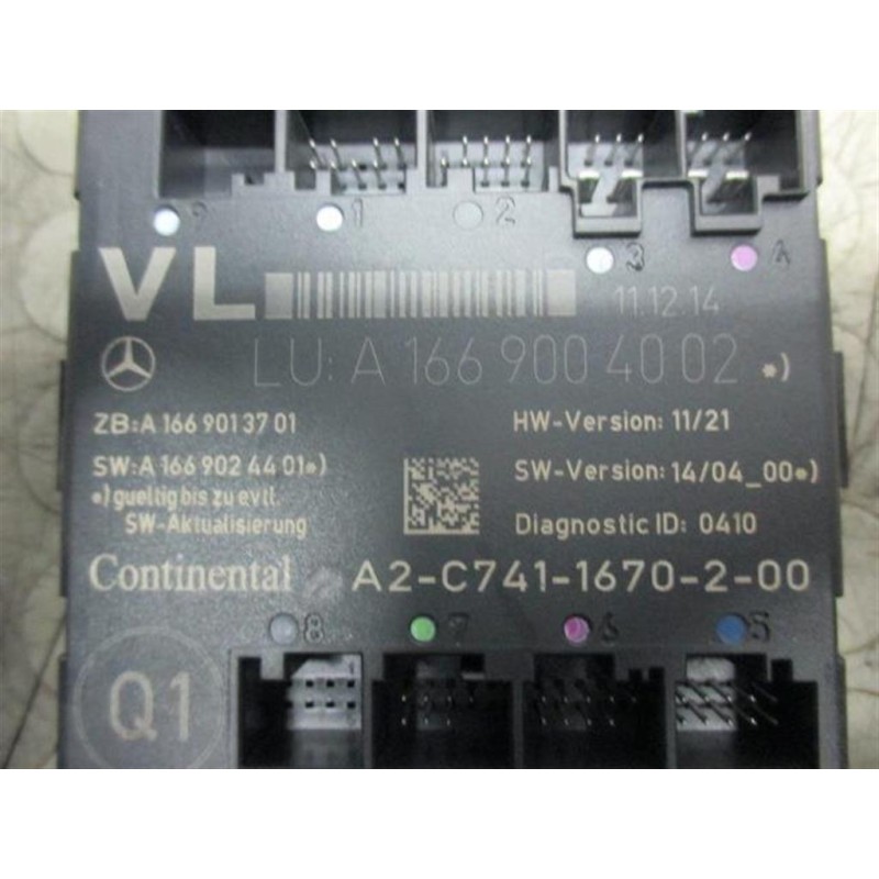 MERCEDES-BENZ VARIOUS CONTROL UNITS B  MERCEDES-BENZ Classe A (W176) 2012>2014 used