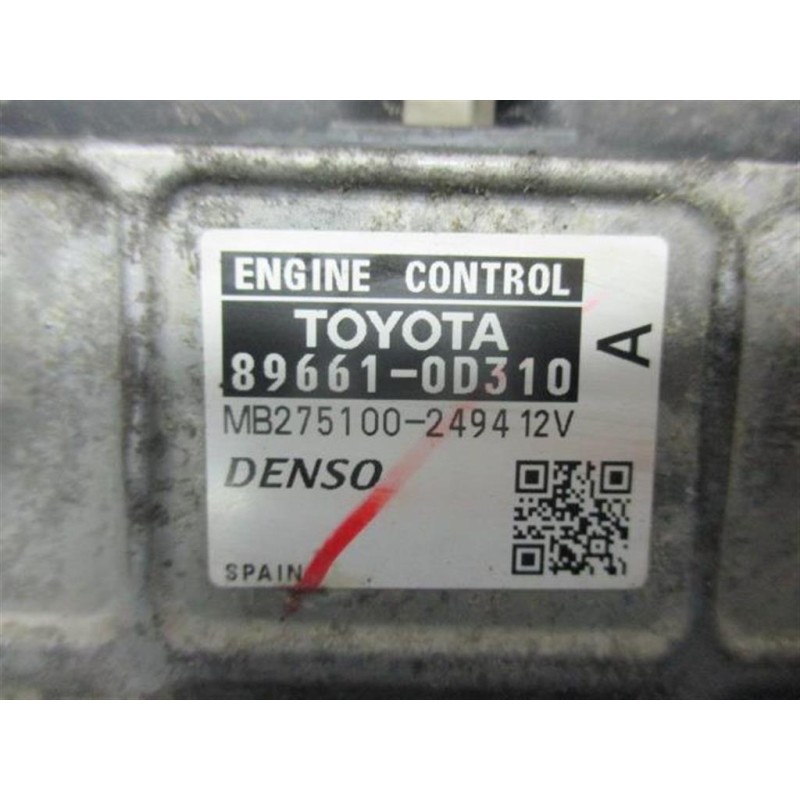 TOYOTA ENGINE UNIT TOYOTA Yaris 2005>2008 used