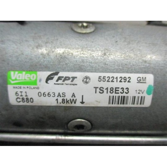 STARTER MOTOR OPEL Corsa D 2010>2014 used