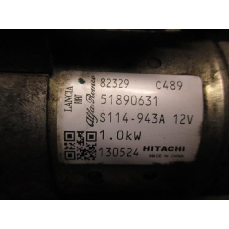 FIAT STARTER MOTOR FIAT F.500 2007>2015 used