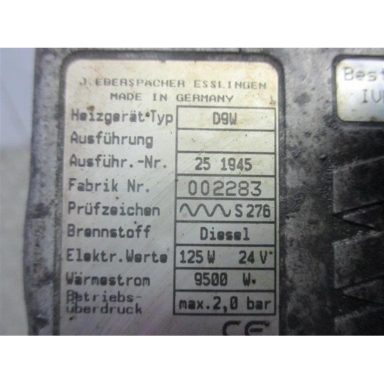 WEBASTO IVECO EUROSTAR usato