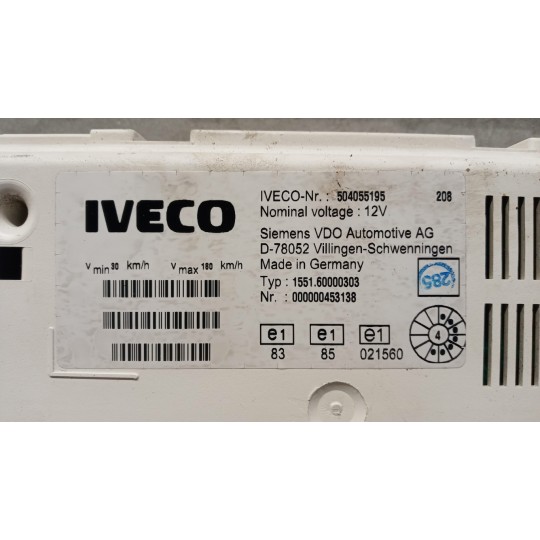 QUADRO STRUMENTI IVECO Daily 2000>2006 usato