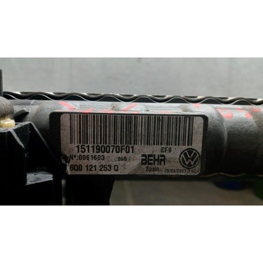 RADIATORE ACQUA VOLKSWAGEN Fox 2005>2011 usato