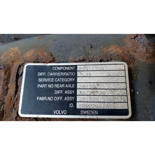 GRUPPO DIFFERENZIALE POSTERIORE VOLVO truck FL7 usato