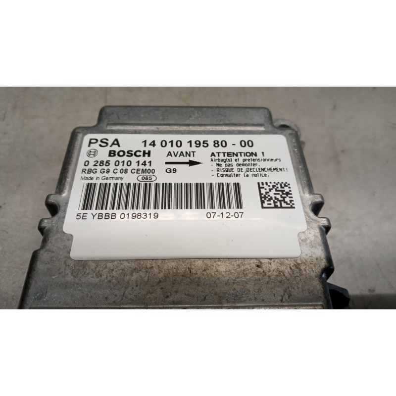 PEUGEOT AIR BAG UNIT PEUGEOT Expert 2007> used