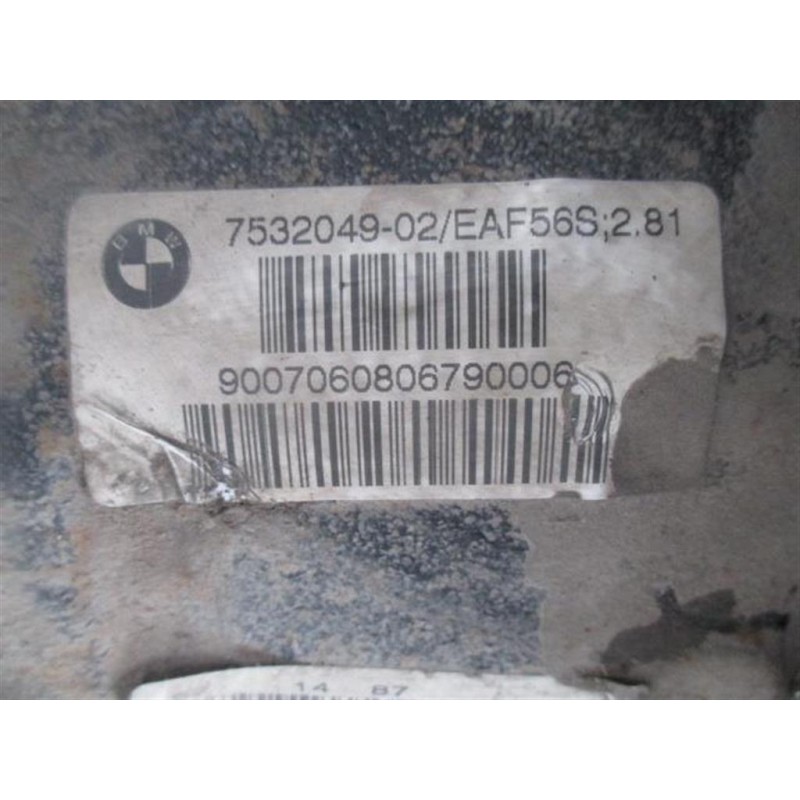 BMW GRUPPO DIFFERENZIALE POSTERIORE BMW Serie 7 (E65/E66) 2002> usato