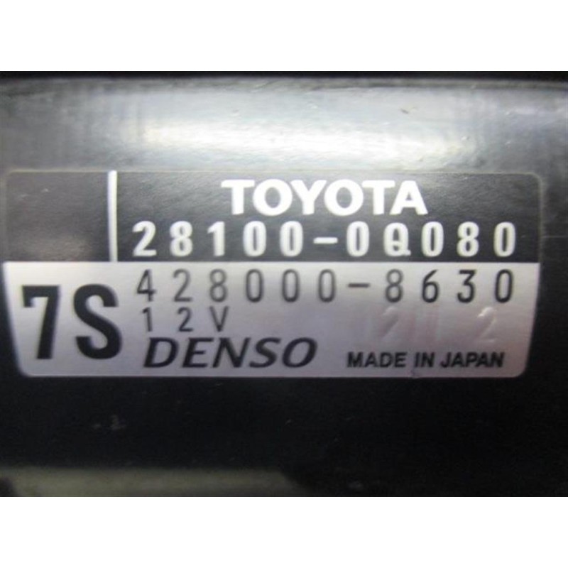 TOYOTA MOTORINO AVVIAMENTO TOYOTA Yaris 2008>2011 usato