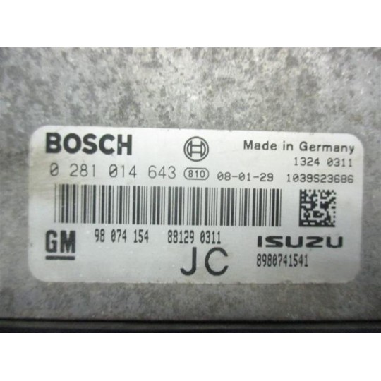 ENGINE UNIT OPEL Astra H 2007>2010 used