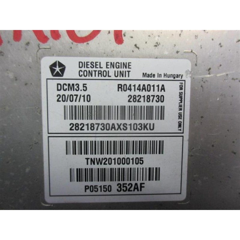 JEEP ENGINE UNIT JEEP Patriot 2007>2011 used