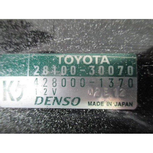 STARTER MOTOR TOYOTA Land Cruiser 120/125 used