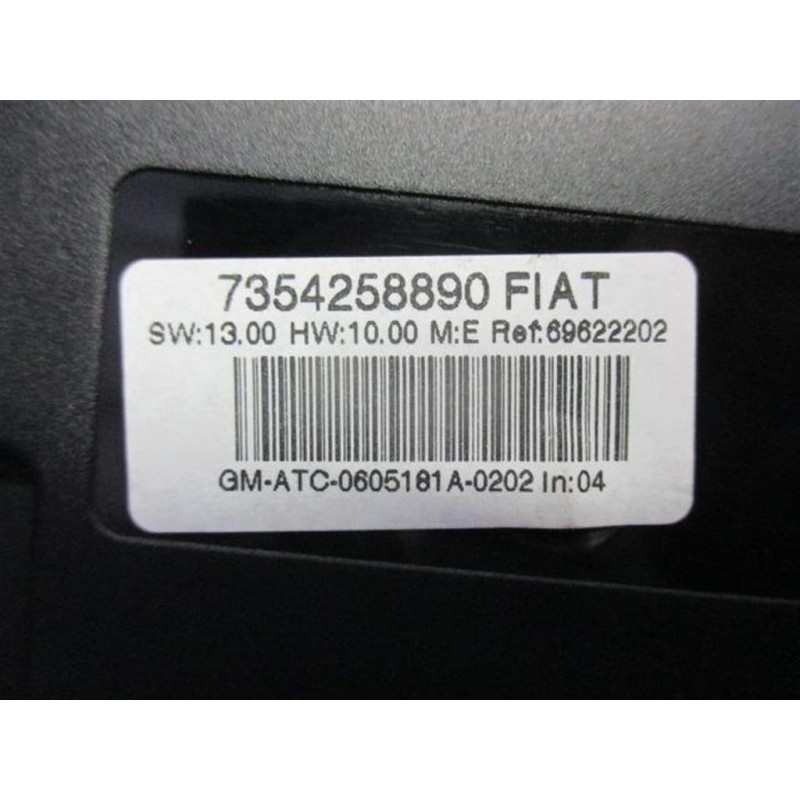 FIAT AC CONTROL UNIT FIAT Croma 2005>2007 used