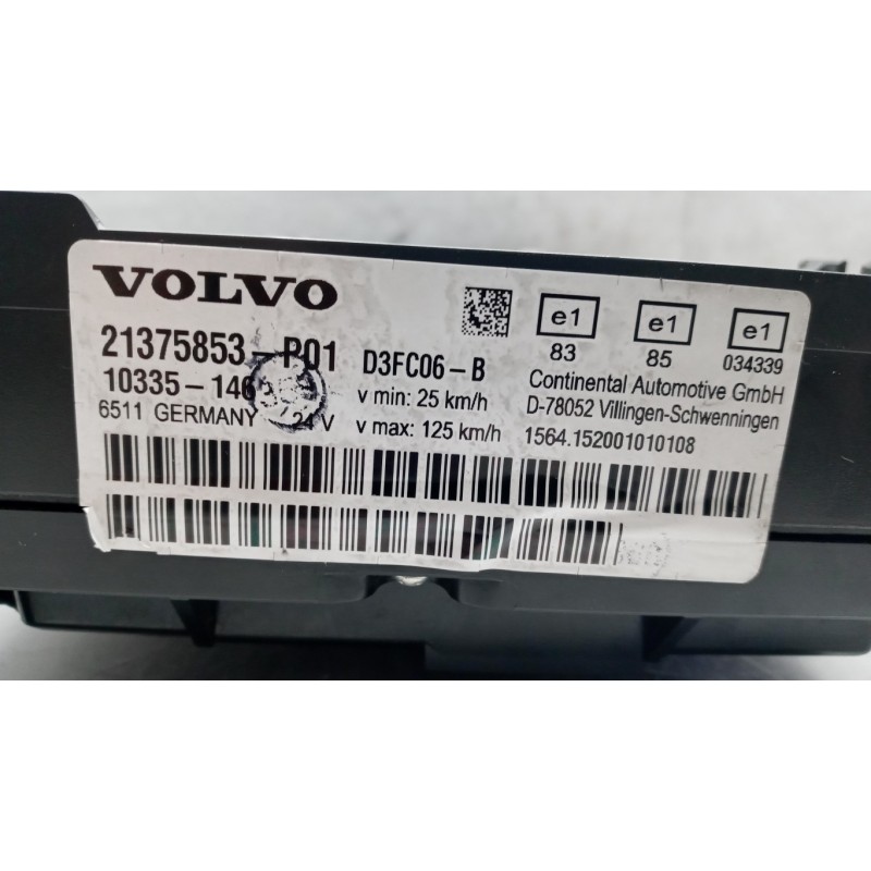 VOLVO truck QUADRO STRUMENTI VOLVO truck FL7 usato