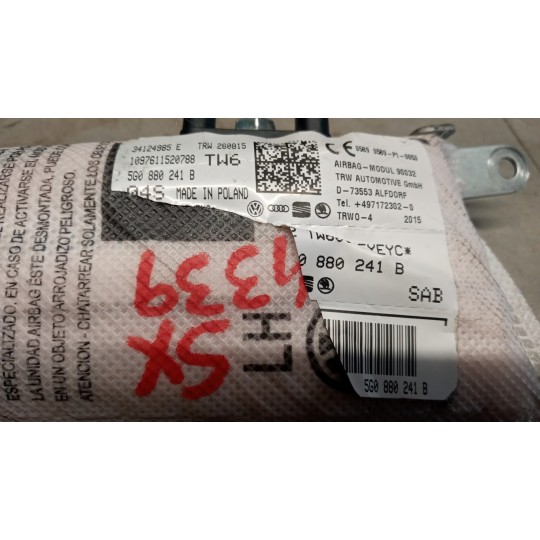 CURTAIN AIRBAG LEFT VOLKSWAGEN Golf 7 2012>2016 used