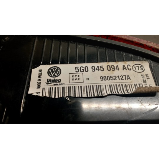 FARO POSTERIORE INTERNO DESTRO VOLKSWAGEN Golf 7 2012>2016 usato