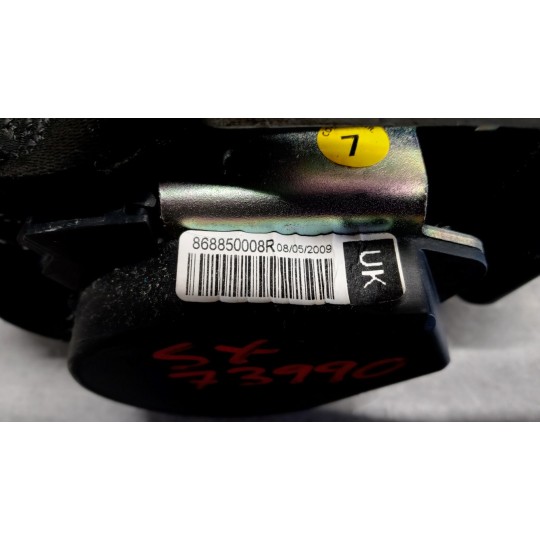 CINTURA DI SICUREZZA ANTERIORE SINISTRA RENAULT Megane 2008>2012 used