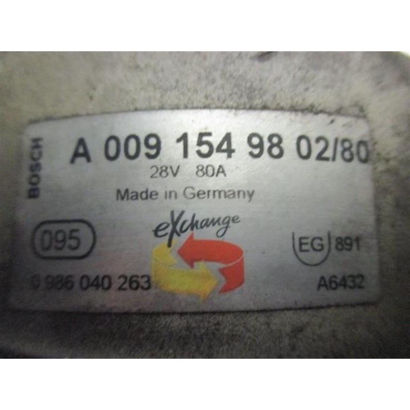 MERCEDES-BENZ truck ALTERNATORE MERCEDES-BENZ truck Econic usato