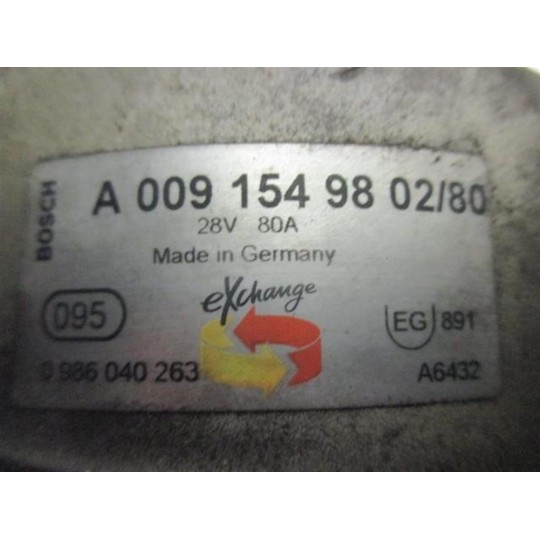 ALTERNATORE MERCEDES-BENZ truck Econic usato