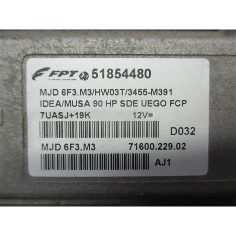 FIAT CENTRALINA MOTORE FIAT Idea 2005>2013 usato