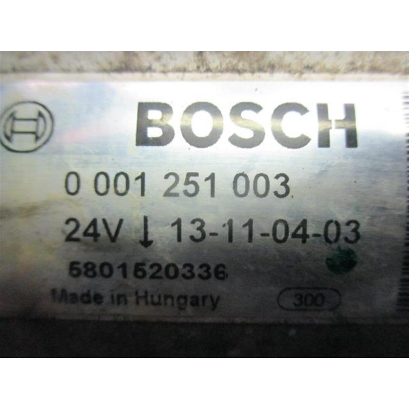 IVECO STARTER MOTOR IVECO EUROCARGO 2008>2013 used