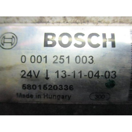 STARTER MOTOR IVECO EUROCARGO 2008>2013 used